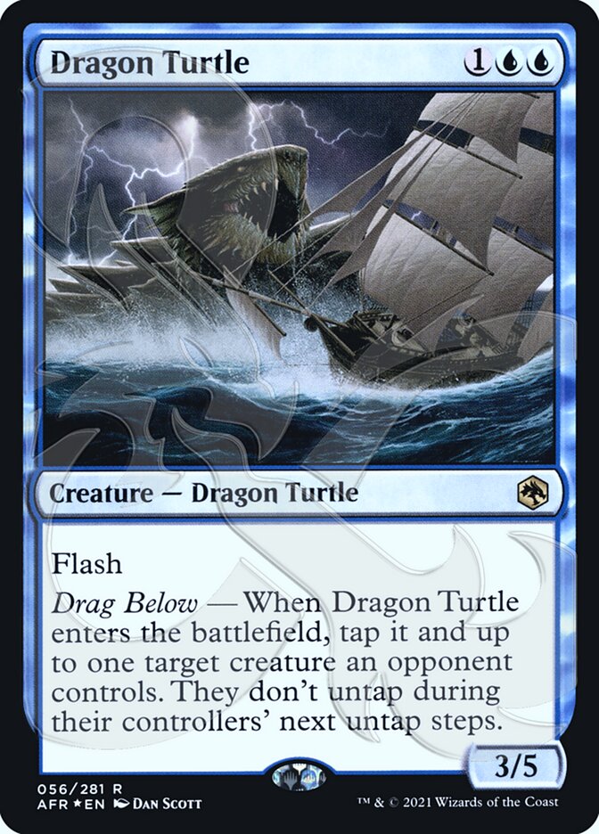 Dragon Turtle (Ampersand Promo) [Dungeons & Dragons: Adventures in the Forgotten Realms Promos] | Play N Trade Winnipeg