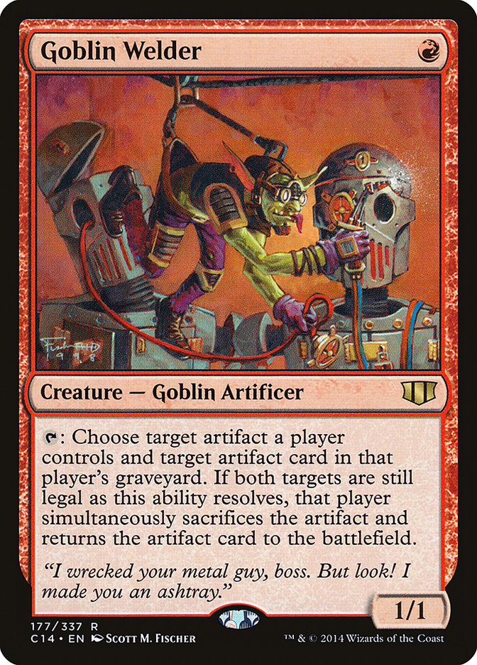 Goblin Welder [Commander 2014] | Play N Trade Winnipeg