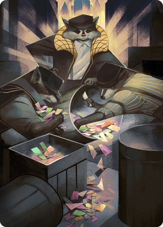 Masked Bandits Art Card [Streets of New Capenna Art Series] | Play N Trade Winnipeg