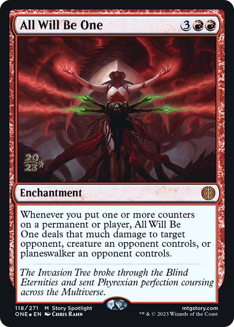 All Will Be One [Phyrexia: All Will Be One Prerelease Promos] | Play N Trade Winnipeg