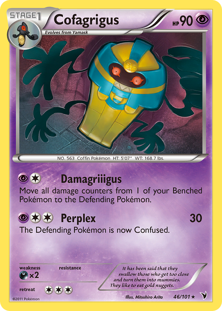 Cofagrigus (46/101) [Black & White: Noble Victories] | Play N Trade Winnipeg