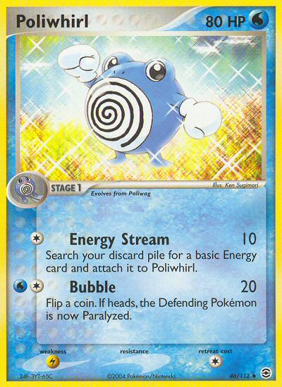 Poliwhirl (46/112) [EX: FireRed & LeafGreen] | Play N Trade Winnipeg