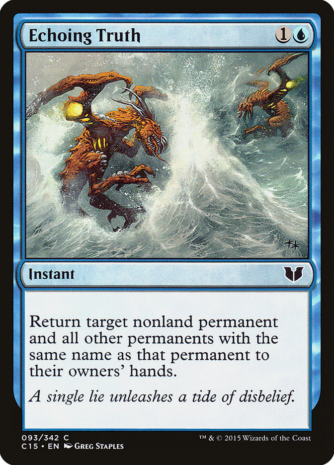 Echoing Truth [Commander 2015] | Play N Trade Winnipeg