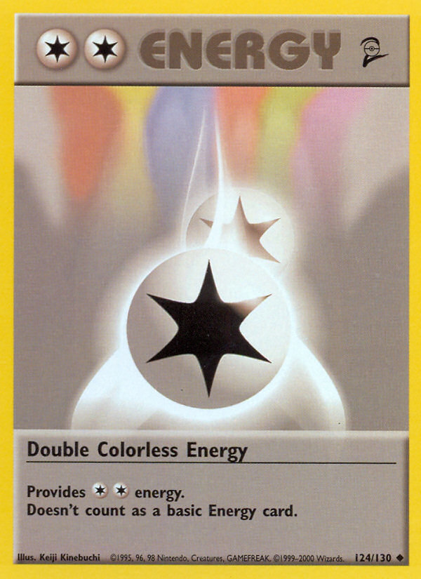 Double Colorless Energy (124/130) [Base Set 2] | Play N Trade Winnipeg