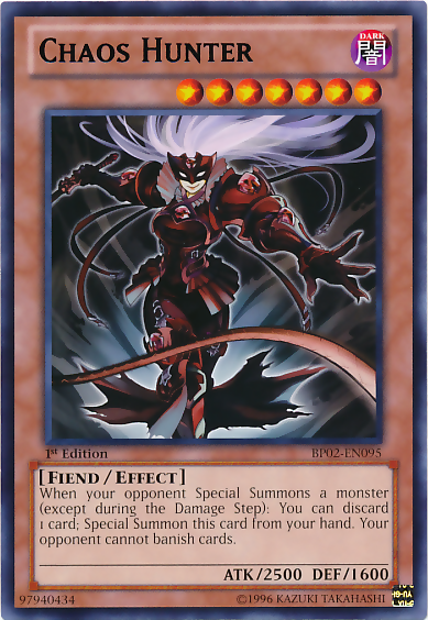 Chaos Hunter [BP02-EN095] Rare | Play N Trade Winnipeg