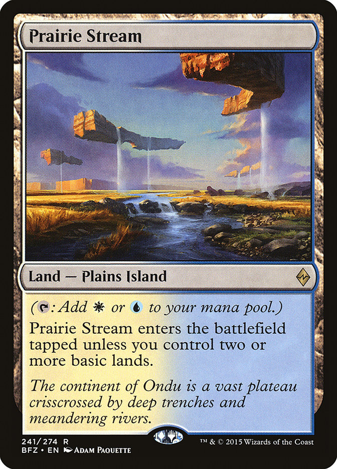 Prairie Stream [Battle for Zendikar] | Play N Trade Winnipeg