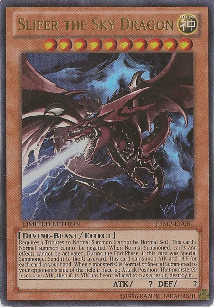 Slifer the Sky Dragon [JUMP-EN061] Ultra Rare | Play N Trade Winnipeg