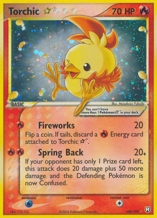 Torchic Star (108/109) [EX: Team Rocket Returns] | Play N Trade Winnipeg