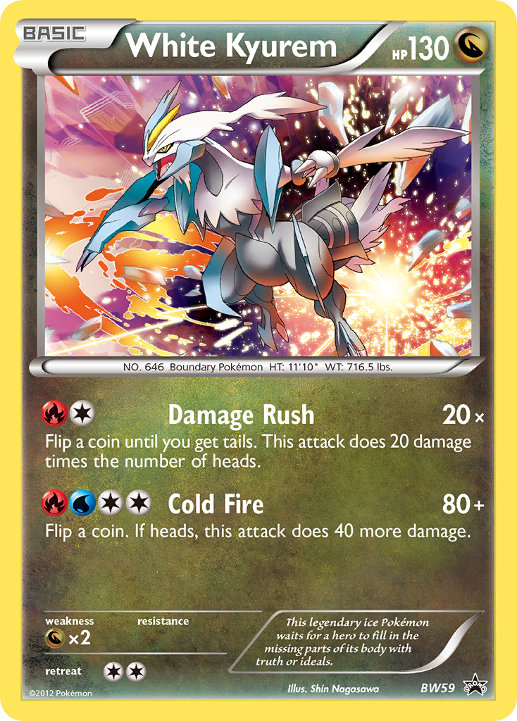 White Kyurem (BW59) [Black & White: Black Star Promos] | Play N Trade Winnipeg