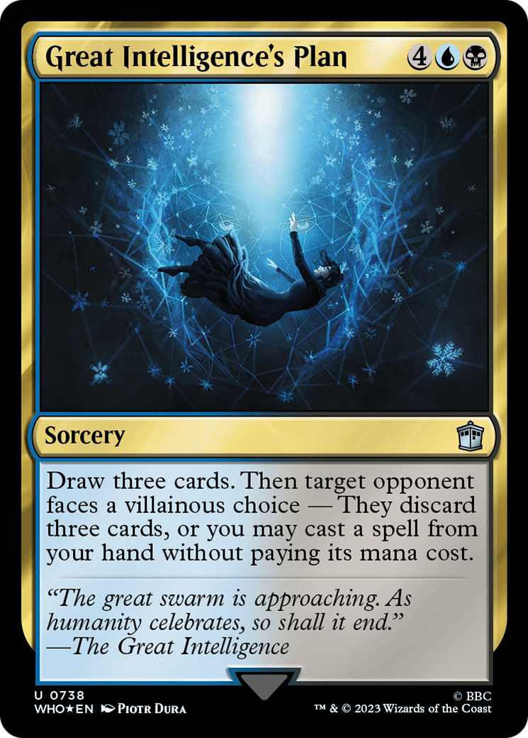 Great Intelligence's Plan (Surge Foil) [Doctor Who] | Play N Trade Winnipeg