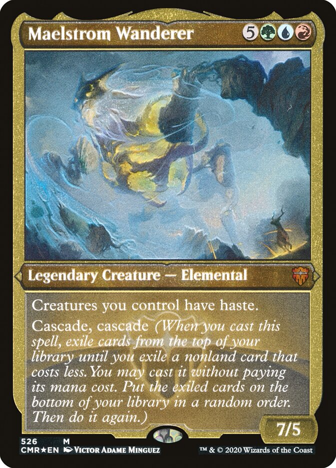 Maelstrom Wanderer (Etched) [Commander Legends] | Play N Trade Winnipeg