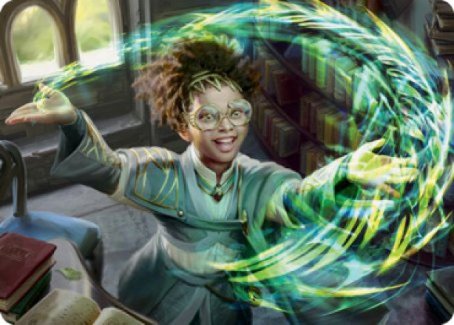 Eureka Moment Art Card [Strixhaven: School of Mages Art Series] | Play N Trade Winnipeg