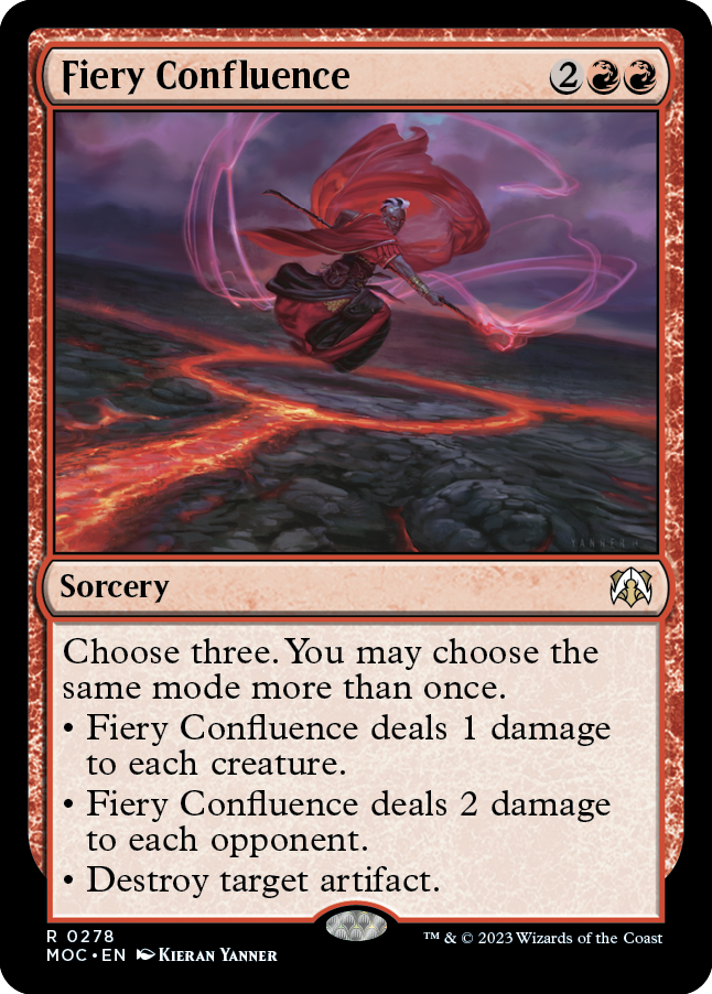 Fiery Confluence [March of the Machine Commander] | Play N Trade Winnipeg