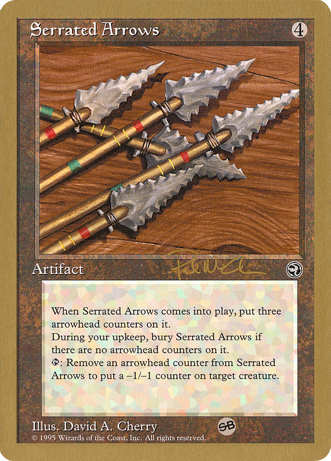 Serrated Arrows (Paul McCabe) (SB) [World Championship Decks 1997] | Play N Trade Winnipeg