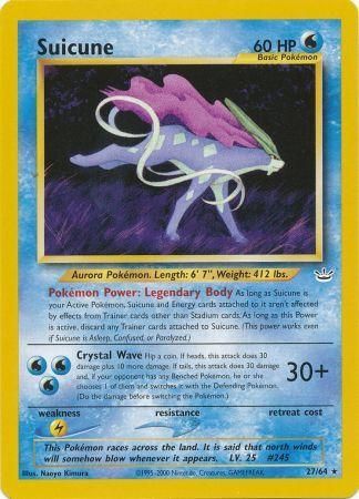 Suicune (27/64) [Neo Revelation Unlimited] | Play N Trade Winnipeg