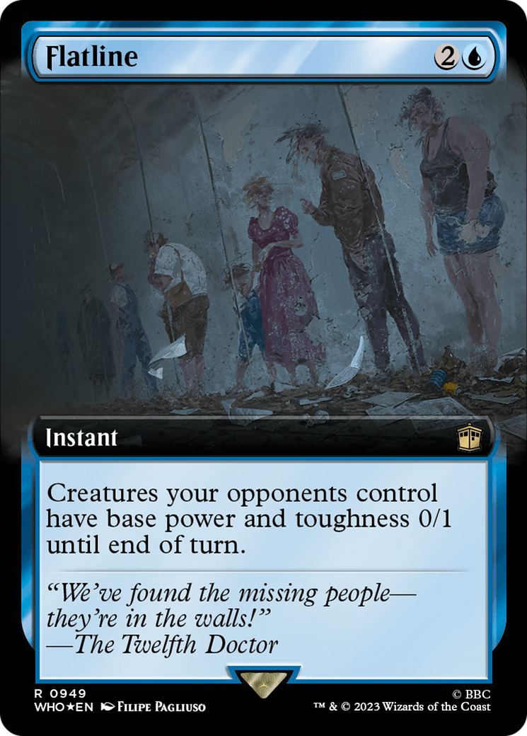 Flatline (Extended Art) (Surge Foil) [Doctor Who] | Play N Trade Winnipeg