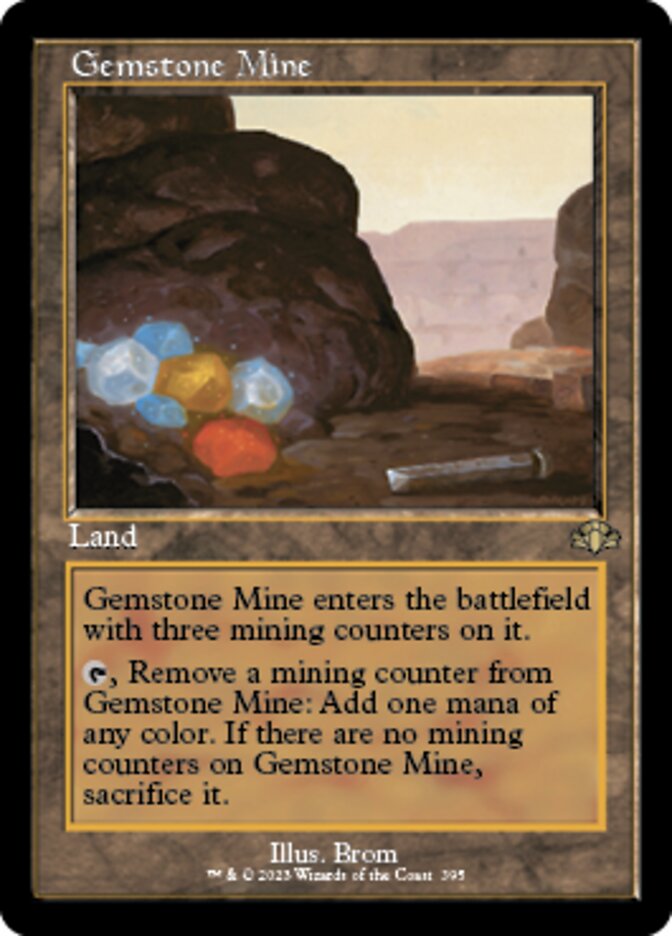 Gemstone Mine (Retro) [Dominaria Remastered] | Play N Trade Winnipeg