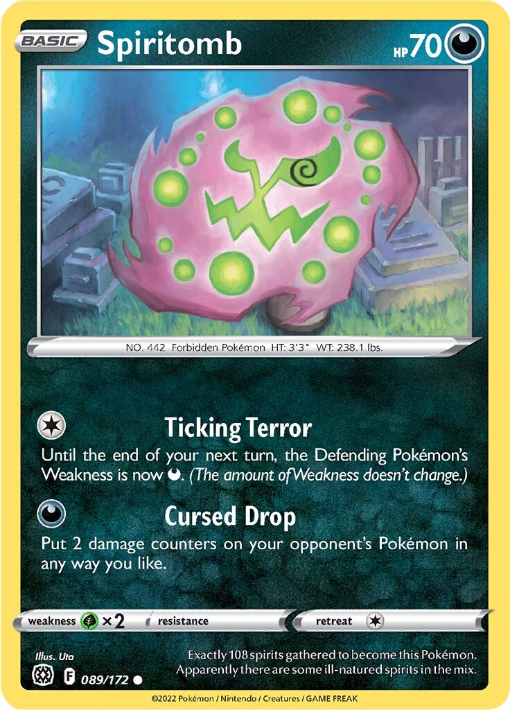 Spiritomb (089/172) [Sword & Shield: Brilliant Stars] | Play N Trade Winnipeg