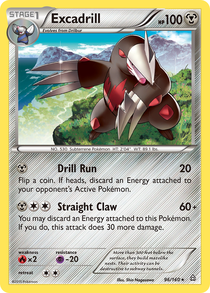 Excadrill (96/160) [XY: Primal Clash] | Play N Trade Winnipeg