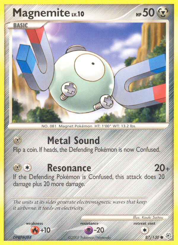 Magnemite (87/130) [Diamond & Pearl: Base Set] | Play N Trade Winnipeg