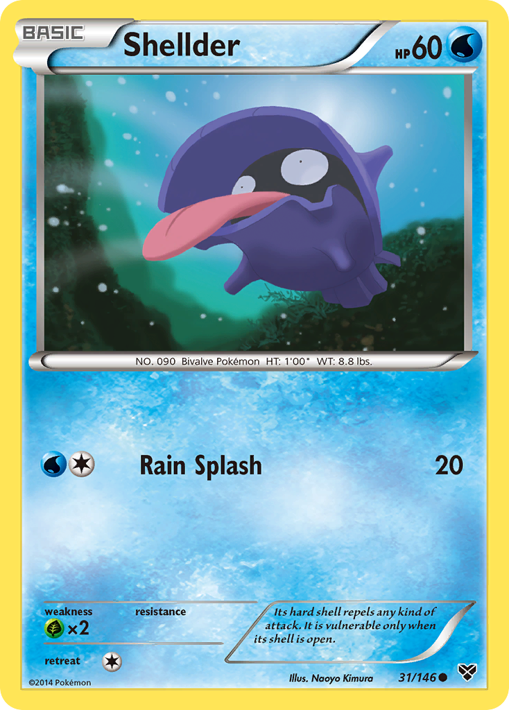 Shellder (31/146) [XY: Base Set] | Play N Trade Winnipeg