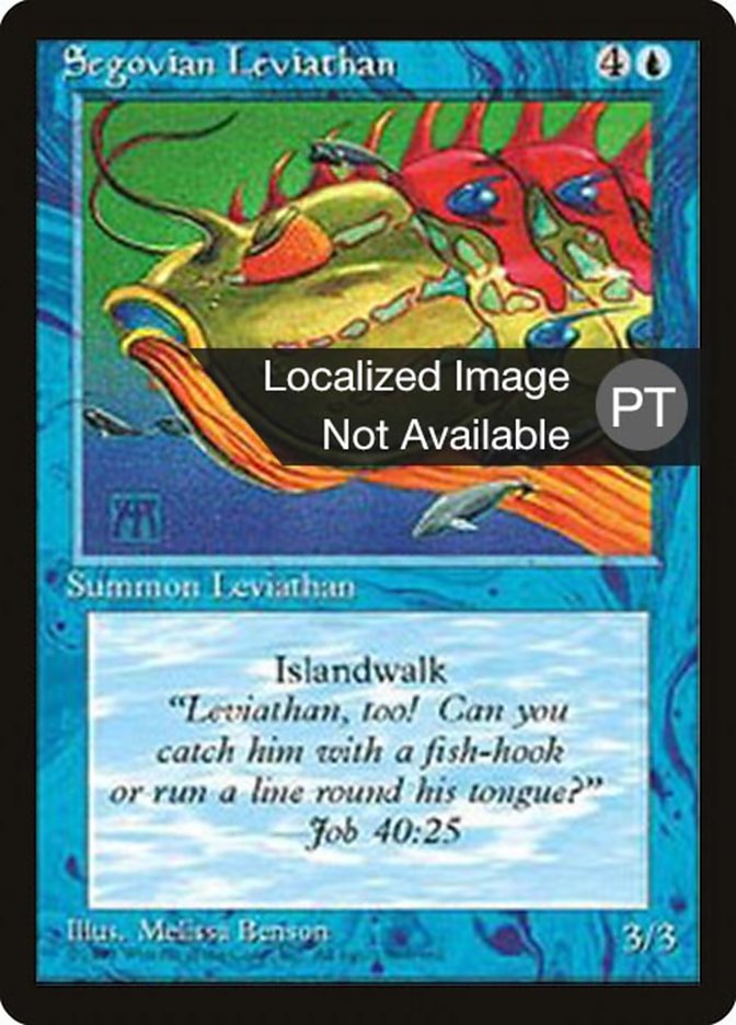 Segovian Leviathan [Fourth Edition (Foreign Black Border)] | Play N Trade Winnipeg