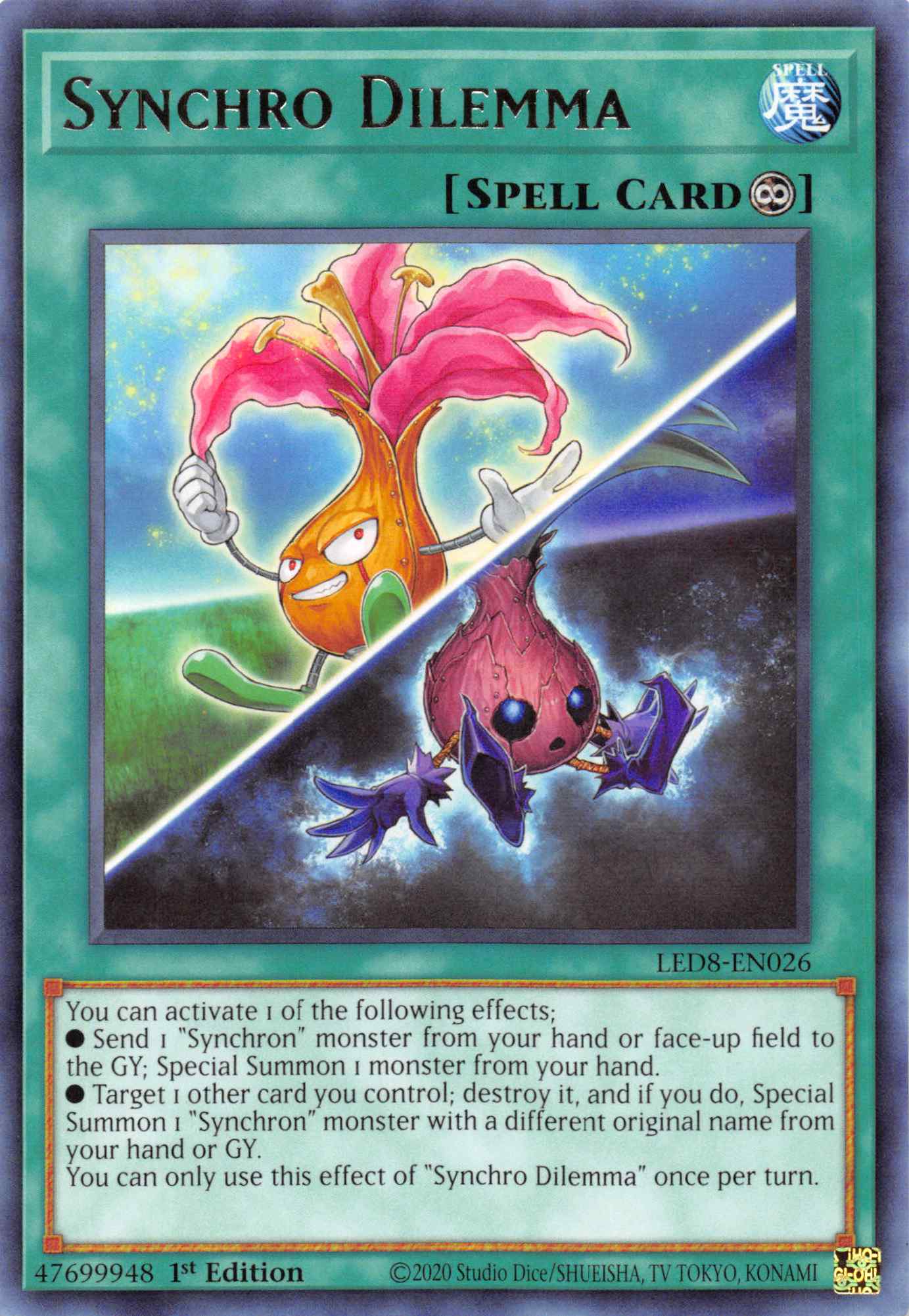 Synchro Dilemma [LED8-EN026] Rare | Play N Trade Winnipeg