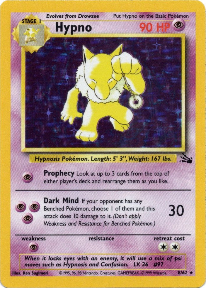 Hypno (8/62) [Fossil Unlimited] | Play N Trade Winnipeg