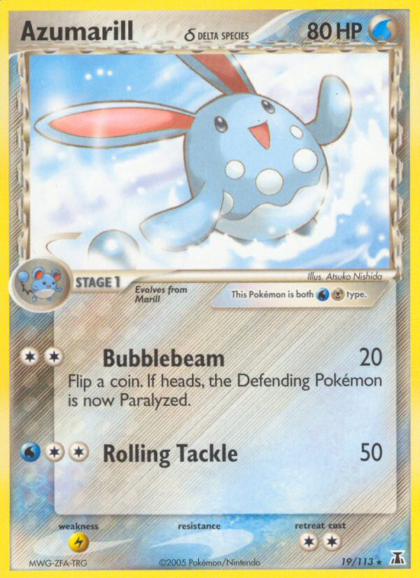 Azumarill (19/113) (Delta Species) [EX: Delta Species] | Play N Trade Winnipeg