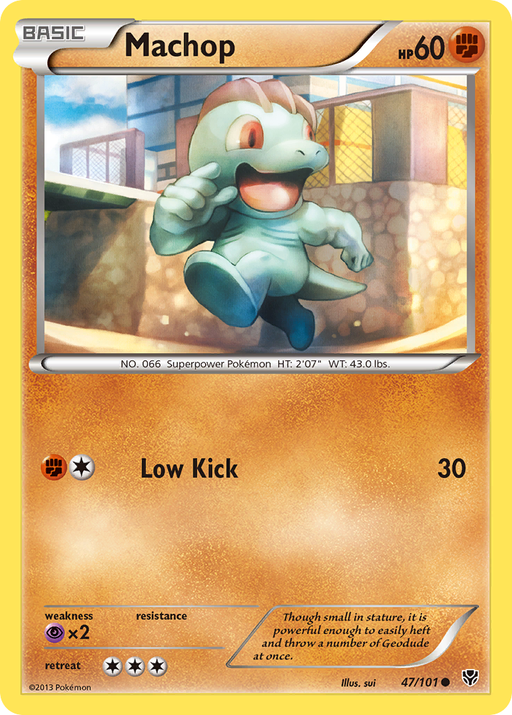 Machop (47/101) [Black & White: Plasma Blast] | Play N Trade Winnipeg