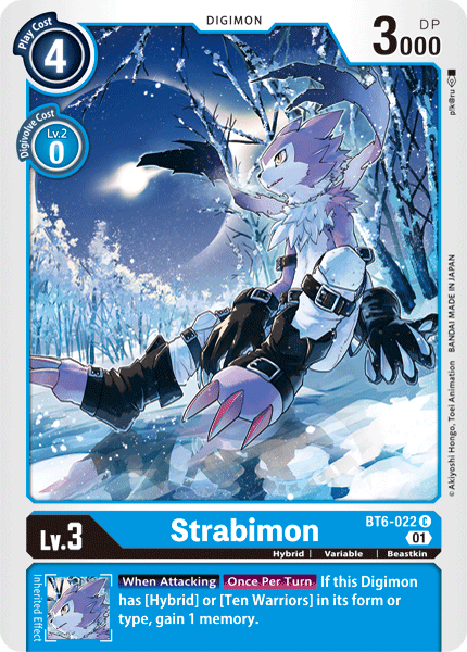 Strabimon [BT6-022] [Double Diamond] | Play N Trade Winnipeg