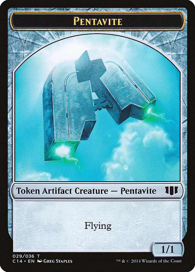 Myr // Pentavite Double-sided Token [Commander 2014 Tokens] | Play N Trade Winnipeg