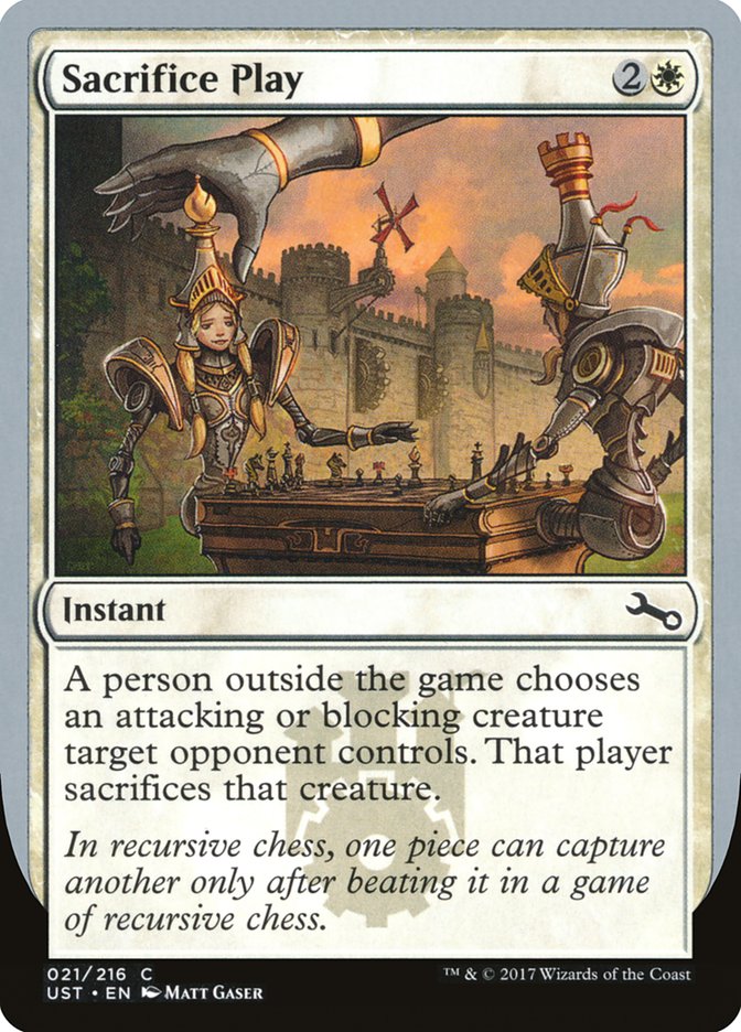 Sacrifice Play [Unstable] | Play N Trade Winnipeg
