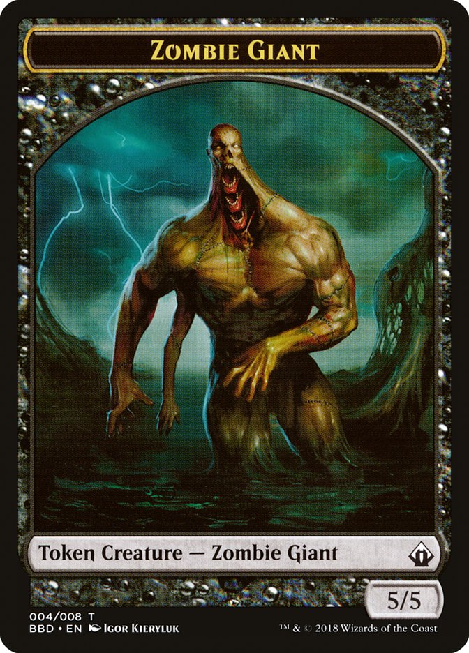 Zombie Giant [Battlebond Tokens] | Play N Trade Winnipeg