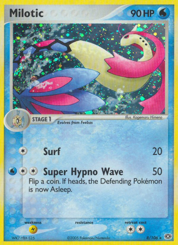 Milotic (8/106) [EX: Emerald] | Play N Trade Winnipeg