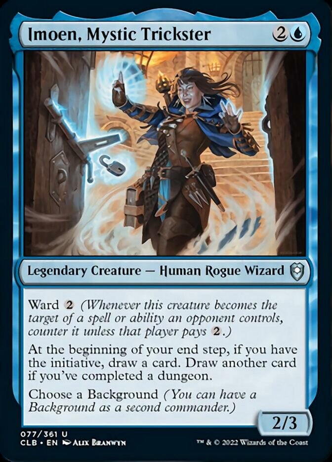 Imoen, Mystic Trickster [Commander Legends: Battle for Baldur's Gate] | Play N Trade Winnipeg