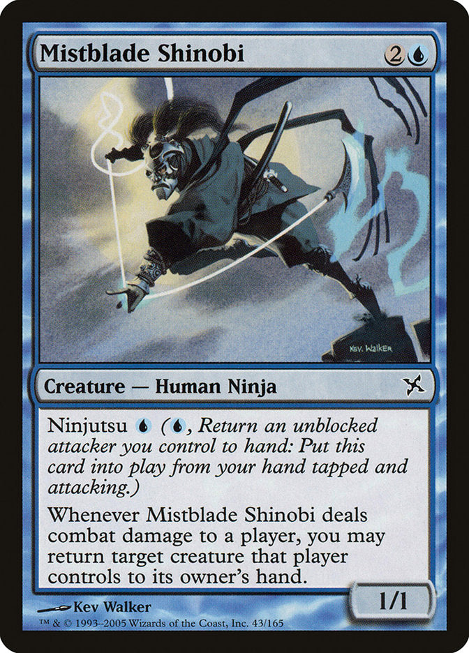 Mistblade Shinobi [Betrayers of Kamigawa] | Play N Trade Winnipeg