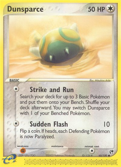 Dunsparce (60/100) [EX: Sandstorm] | Play N Trade Winnipeg