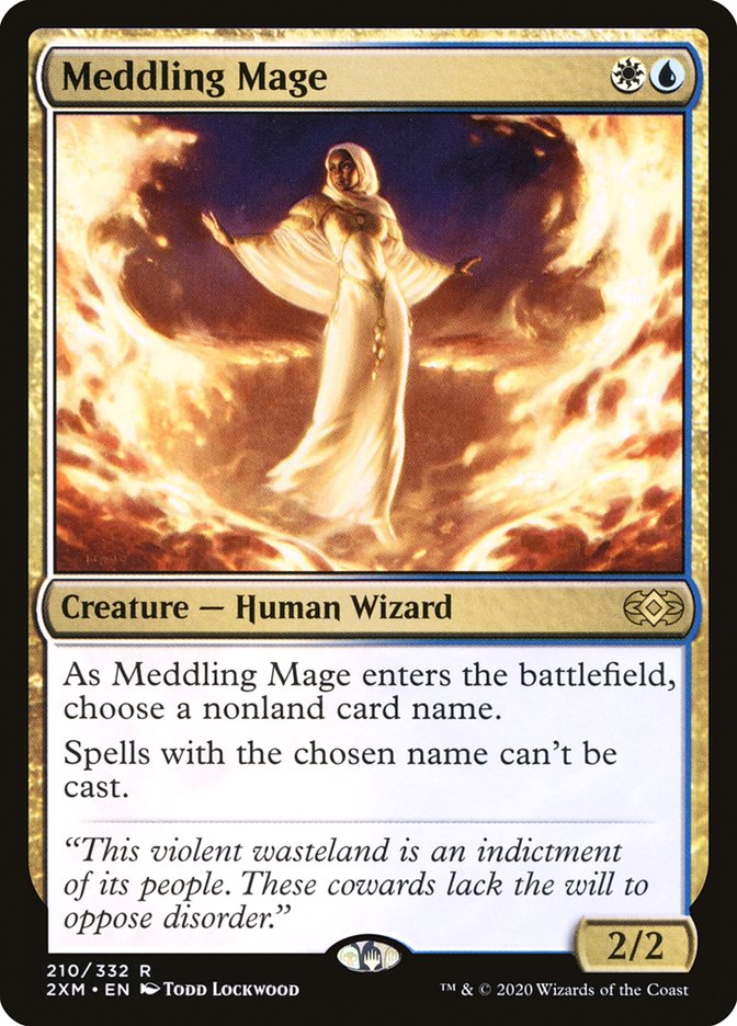 Meddling Mage [Double Masters] | Play N Trade Winnipeg