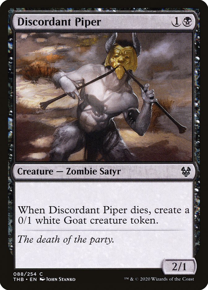 Discordant Piper [Theros Beyond Death] | Play N Trade Winnipeg