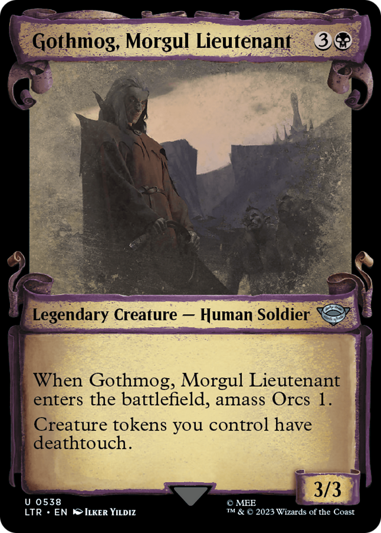 Gothmog, Morgul Lieutenant [The Lord of the Rings: Tales of Middle-Earth Showcase Scrolls] | Play N Trade Winnipeg