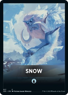 Snow Theme Card [Jumpstart 2022 Front Cards] | Play N Trade Winnipeg