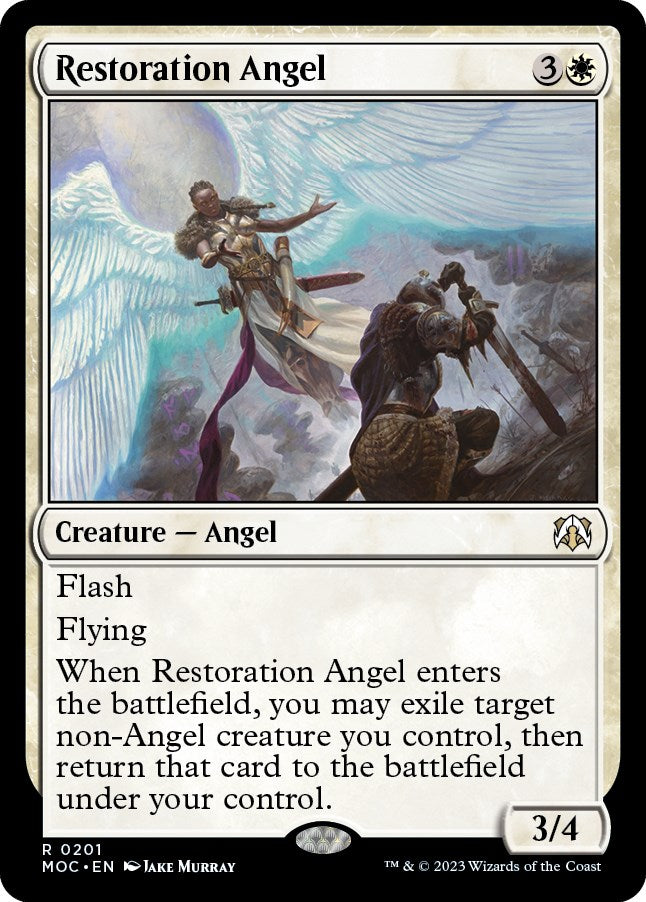 Restoration Angel [March of the Machine Commander] | Play N Trade Winnipeg