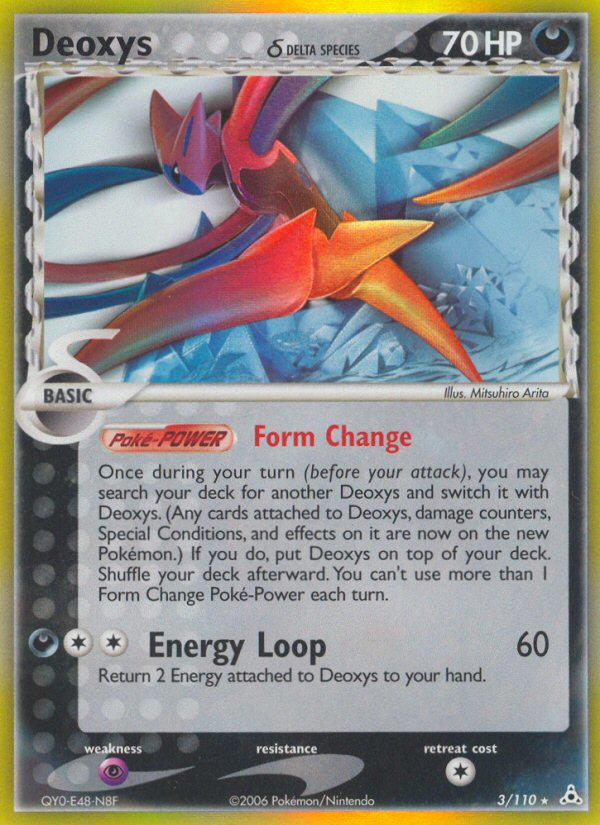 Deoxys (3/110) (Delta Species) [EX: Holon Phantoms] | Play N Trade Winnipeg