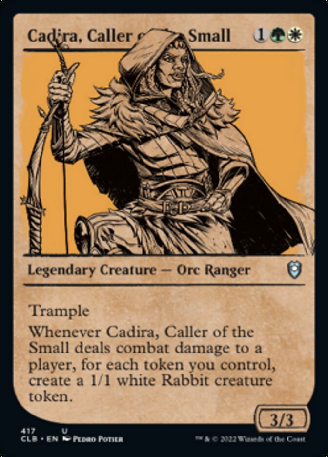 Cadira, Caller of the Small (Showcase) [Commander Legends: Battle for Baldur's Gate] | Play N Trade Winnipeg