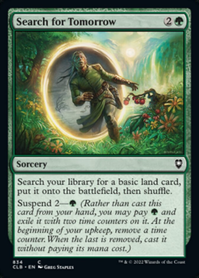 Search for Tomorrow [Commander Legends: Battle for Baldur's Gate] | Play N Trade Winnipeg