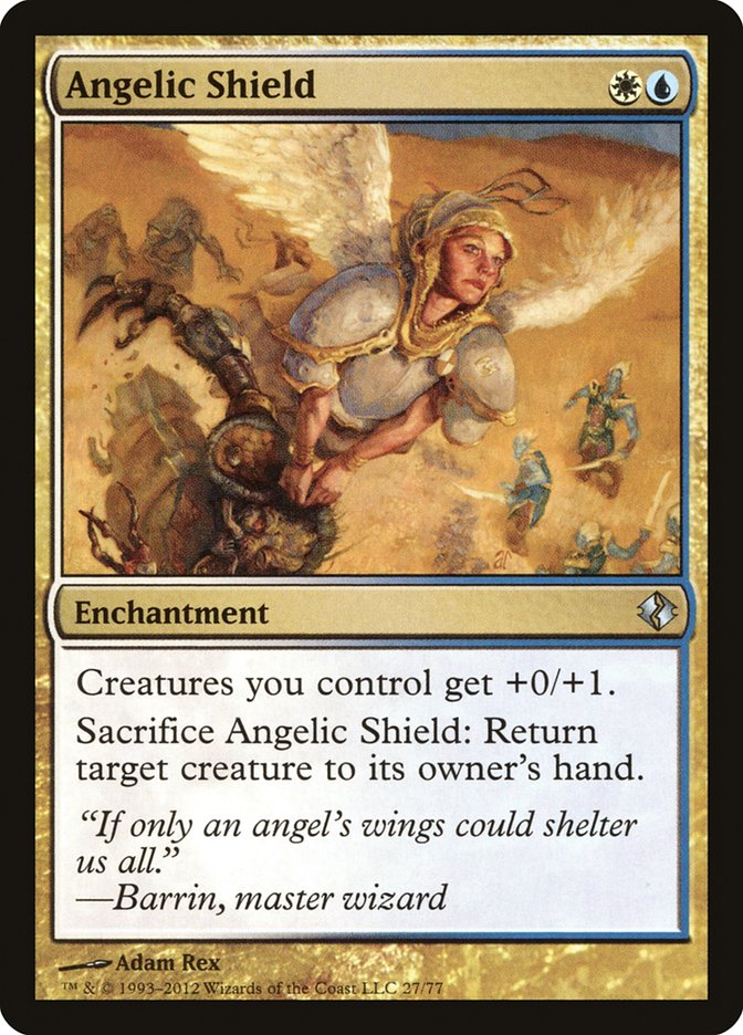 Angelic Shield [Duel Decks: Venser vs. Koth] | Play N Trade Winnipeg