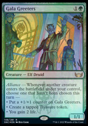 Gala Greeters [Streets of New Capenna Prerelease Promos] | Play N Trade Winnipeg