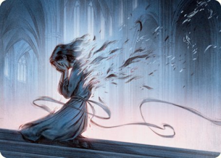 Fading Hope Art Card [Innistrad: Midnight Hunt Art Series] | Play N Trade Winnipeg