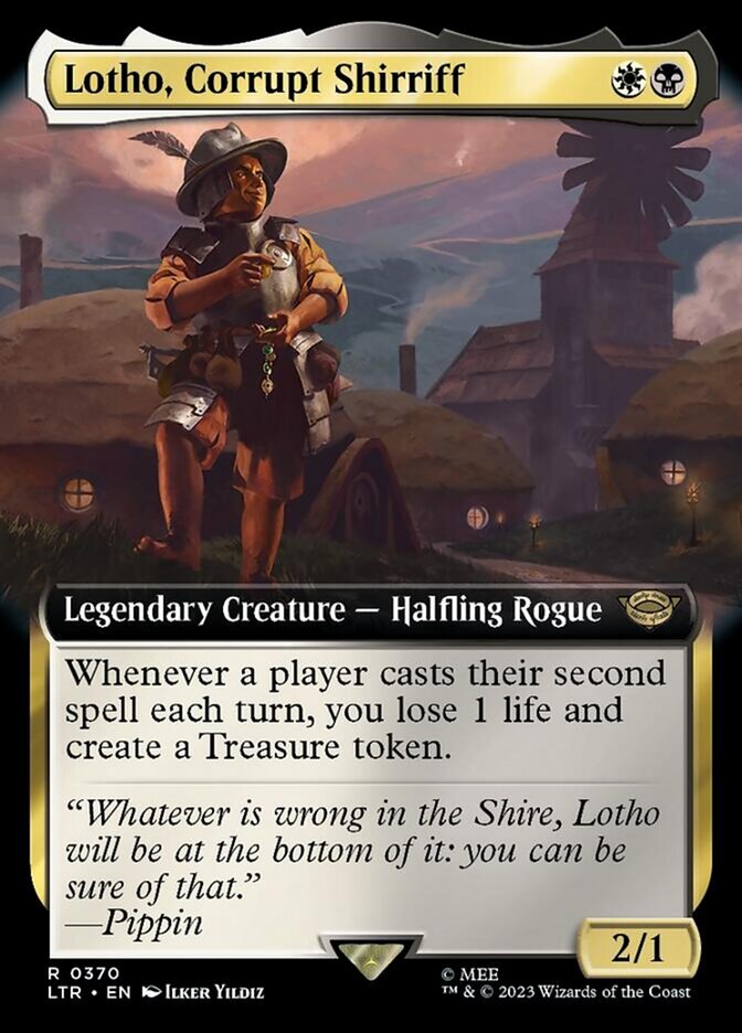 Lotho, Corrupt Shirriff (Extended Art) [The Lord of the Rings: Tales of Middle-Earth] | Play N Trade Winnipeg